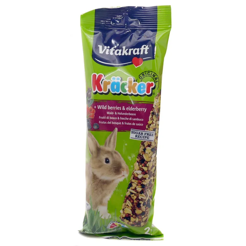 Vitakraft Rabbit Wild Berry Sticks 2 pack