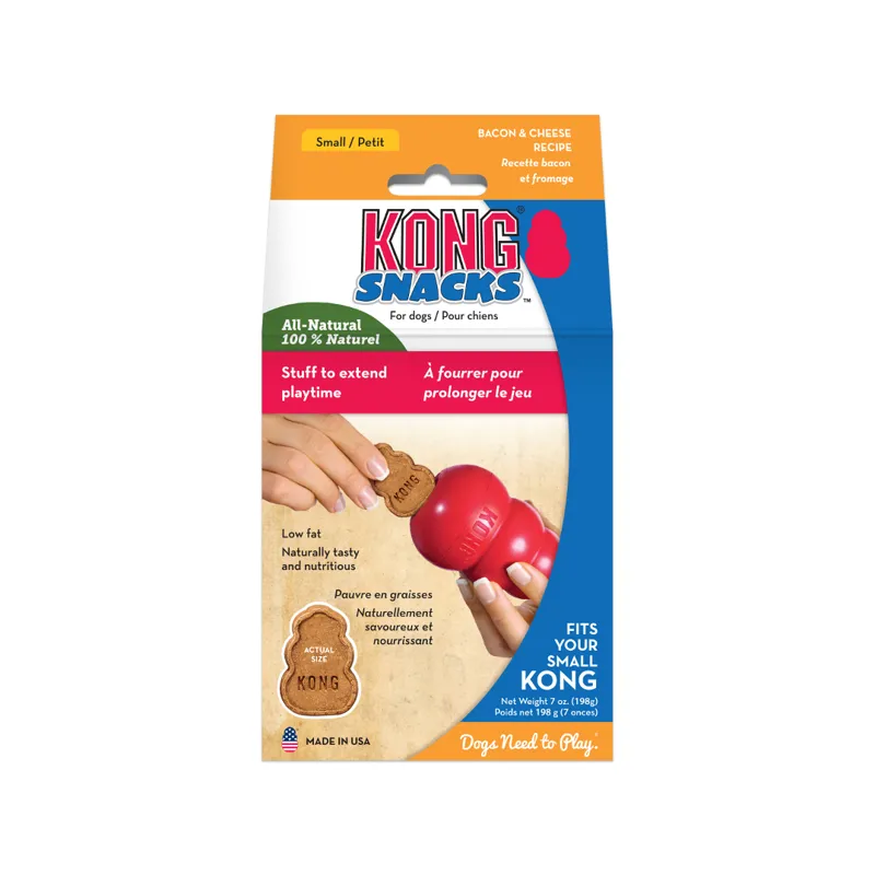 KONG Stuff 'N Snacks Bacon Cheese Small
