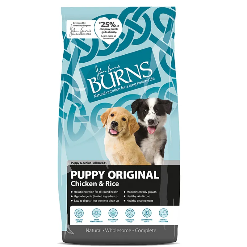 Burns Dog Puppy Original Chicken