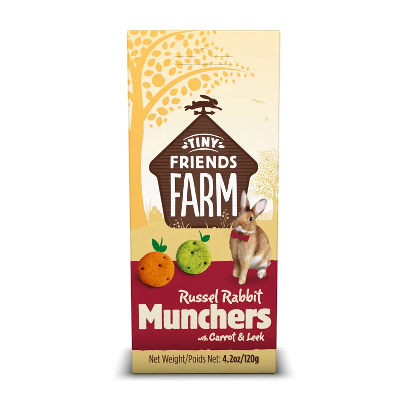 Tiny Friends Farm Russel Munchers Carrot 120g