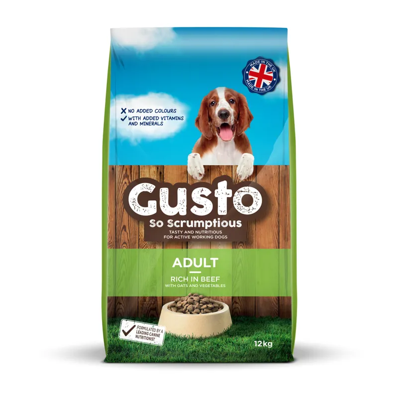 Gusto Adult Dog Food 12kg