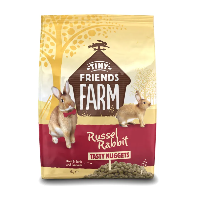 Tiny Friends Farm Russel Rabbit Tasty Nuggets 2kg