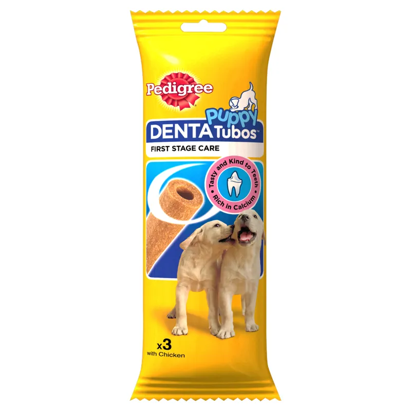 Pedigree Puppy Denta Tubos 3 pack
