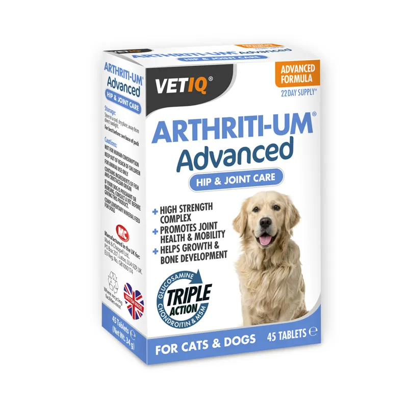 VetIQ Arthriti-Um Advanced 45 Tablets