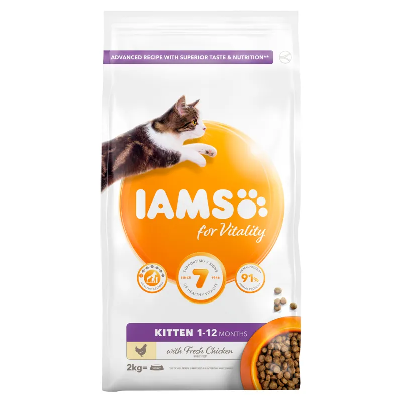 Iams Cat Kitten Chicken 2kg