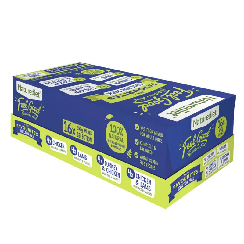 Naturediet Feel Good Multi Pack 16 x 390g