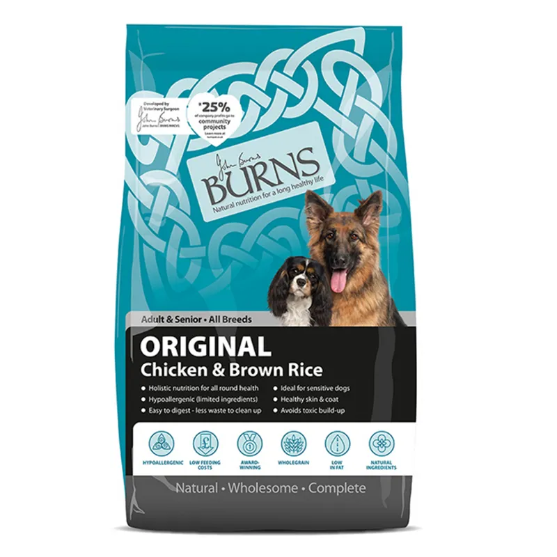 Burns Dog Original Chicken and Rice
