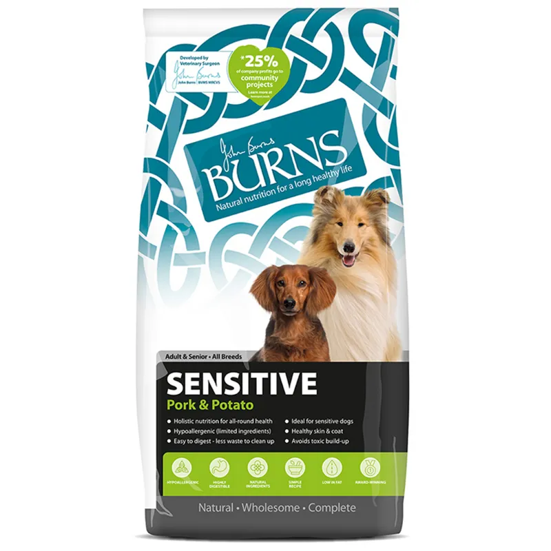 Burns Dog Sensitive Pork