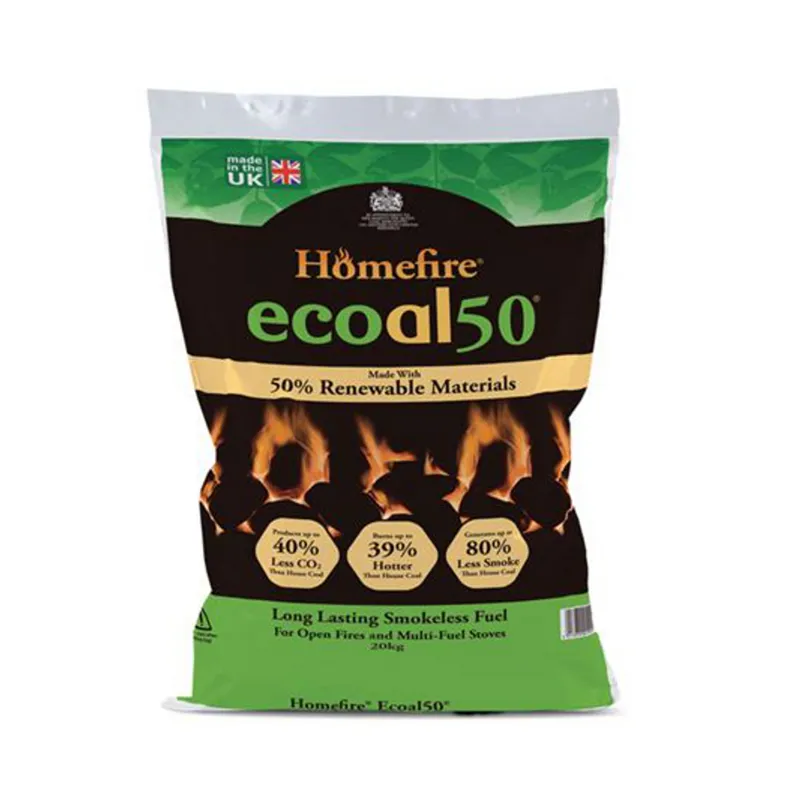 Homefire Ecoal 50 Smokeless Fuel 20kg