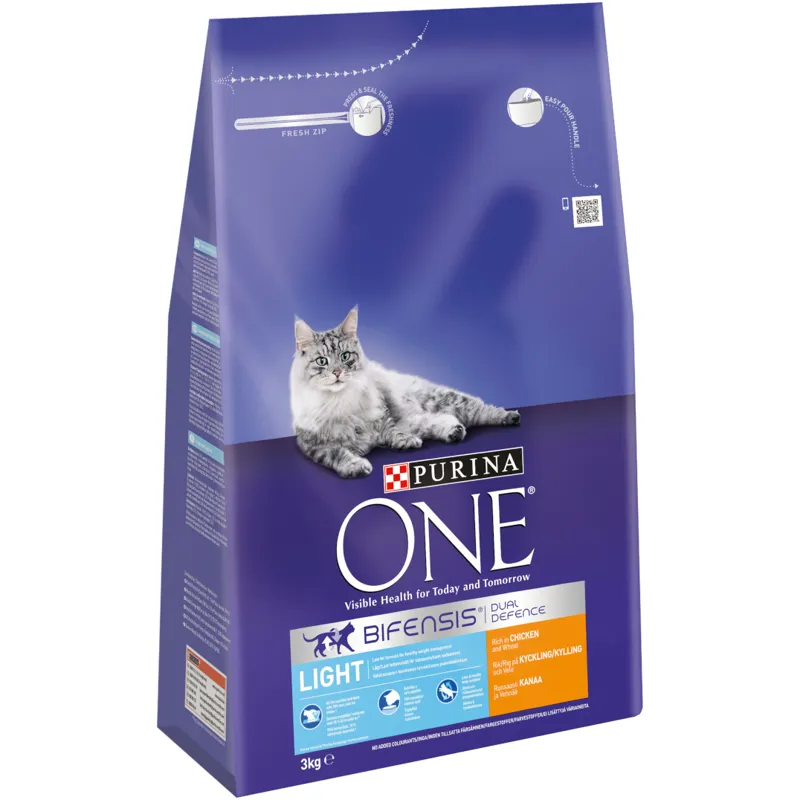 Purina One Cat Food Adult Light 2.8kg