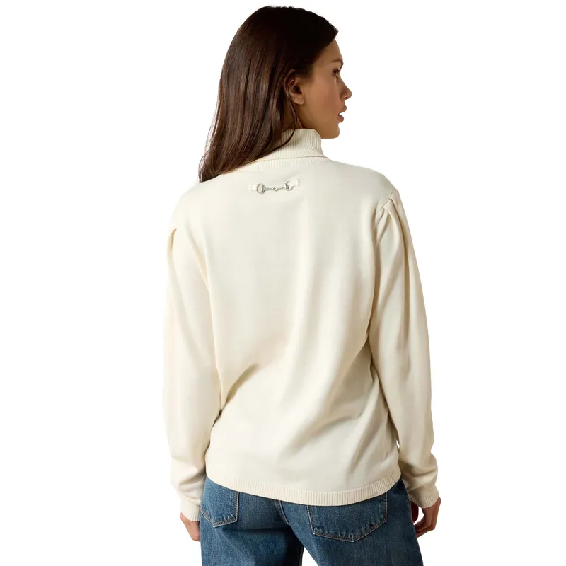 Ariat Ladies Aldergate Sweater Arctic Wolf-1