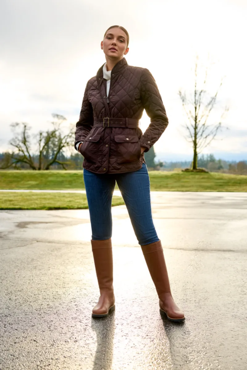 Ariat Ladies Arlington Waterproof Boot Coffee Bean-5