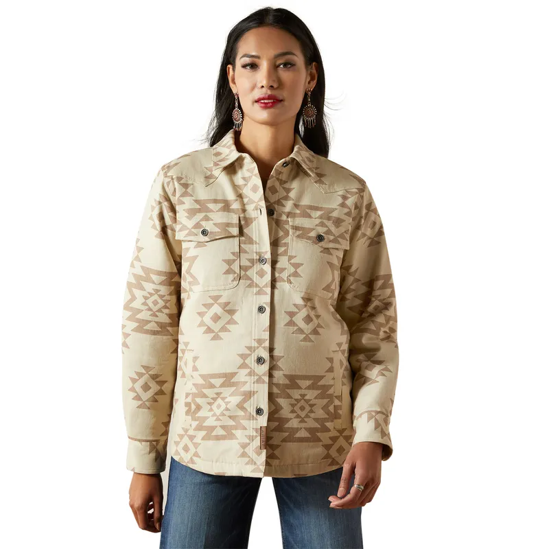 Ariat Ladies Clovis Insulated Shirt Jacket Puebla Print