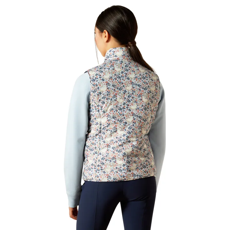 Ariat Youth Bella Insulted Reversible Vest Posey Pony Print-1