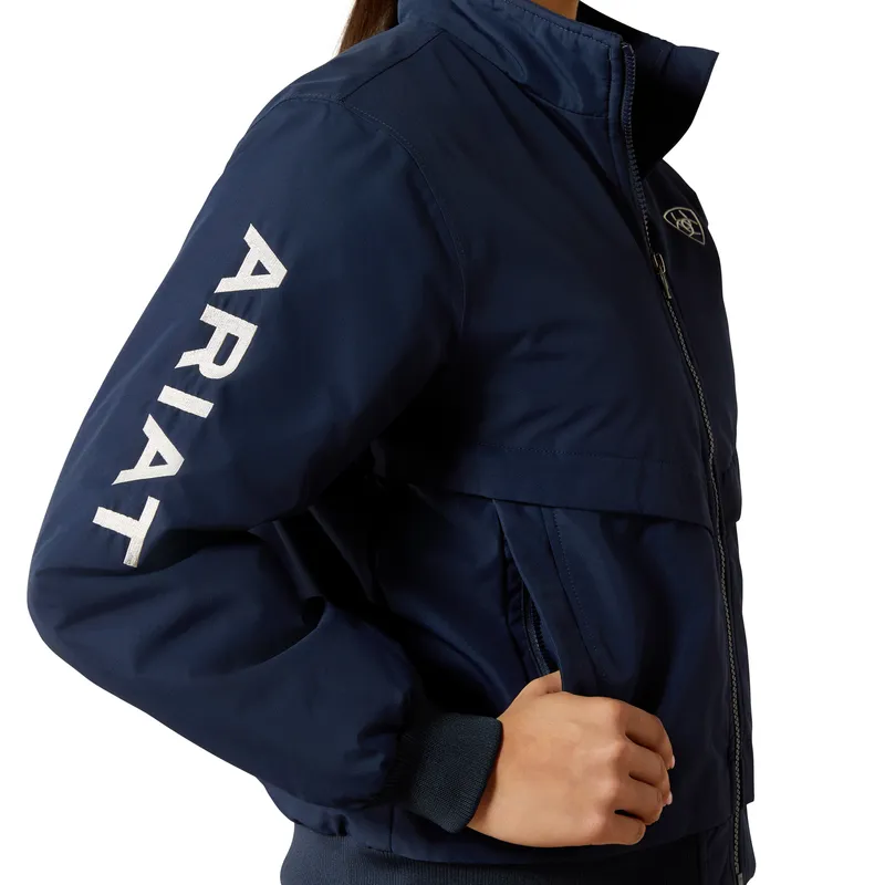 Ariat Youth 2.0 Stable Insulated Jacket Navy-2