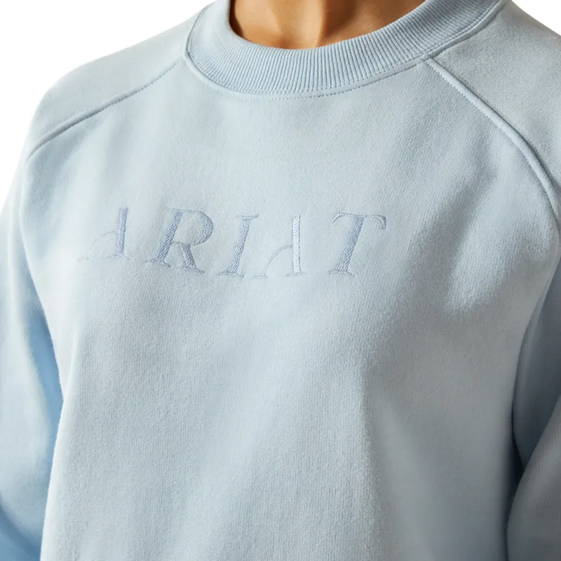 Ariat Youth Martine Sweatshirt Skyway-2