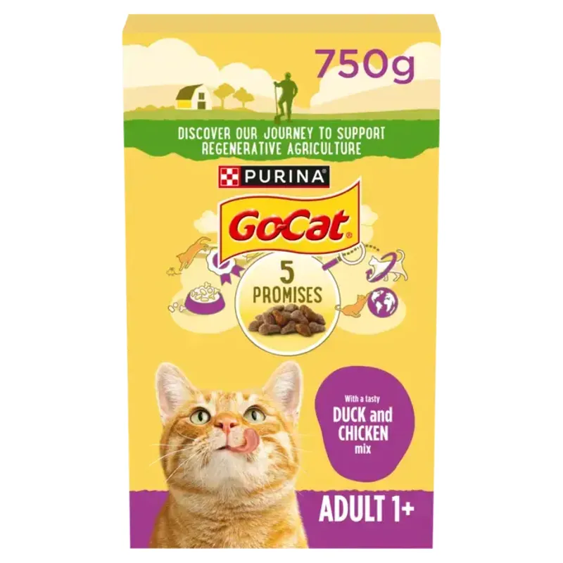 Go-Cat Adult Cat Food Chicken and Duck