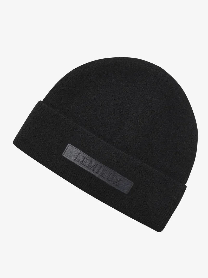 LeMieux Mens LeMieux Beanie Black