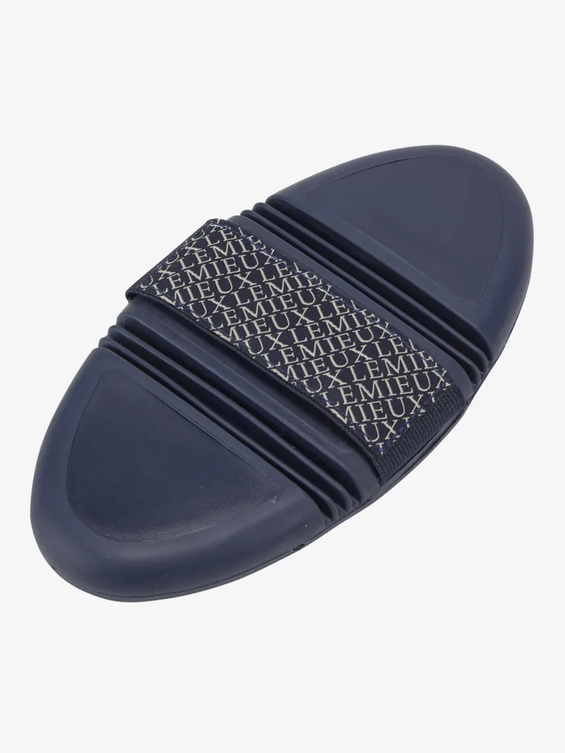 LeMieux Massage Brush Navy-1