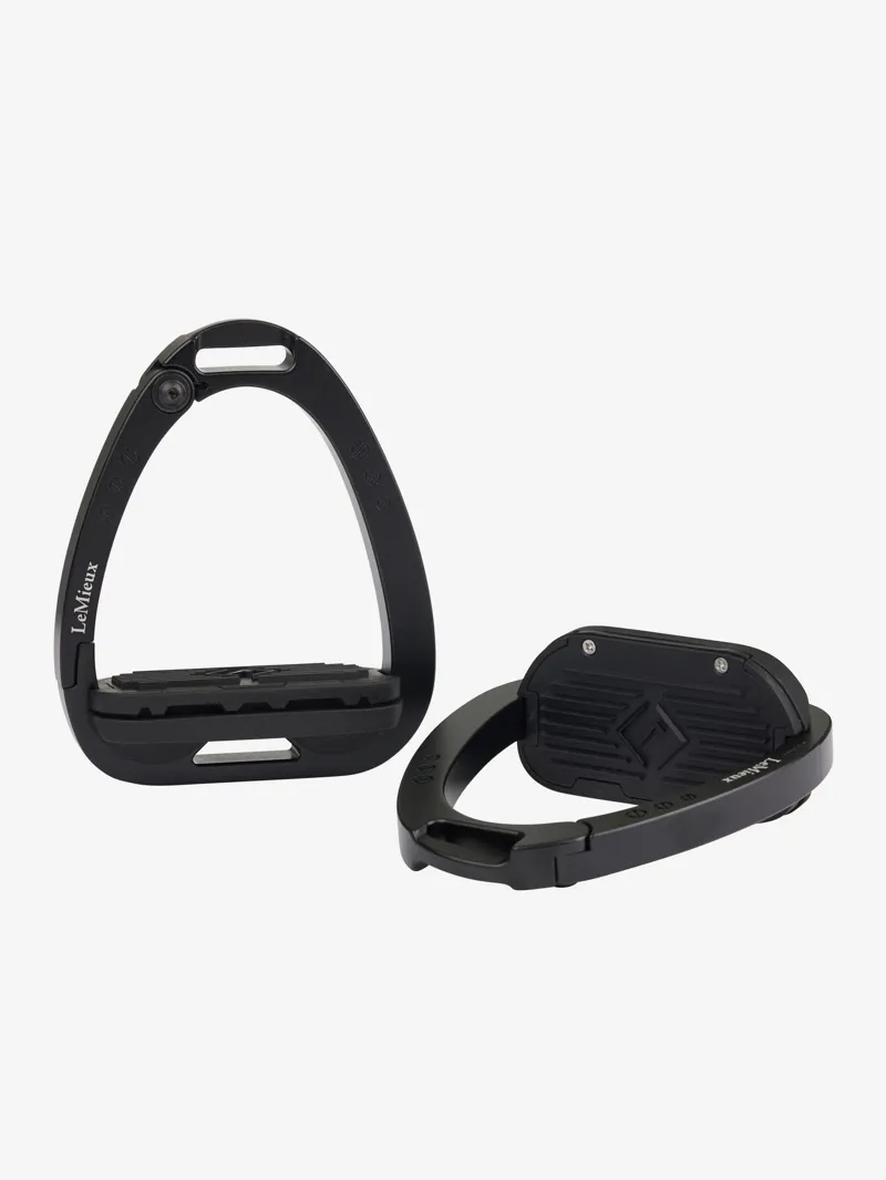LeMieux Junior Vector Balance Stirrups Black