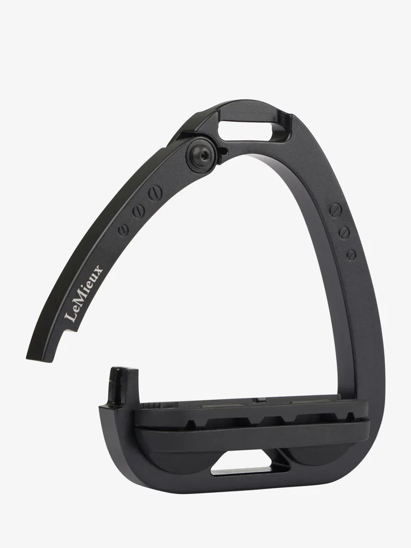 LeMieux Junior Vector Balance Stirrups Black-3