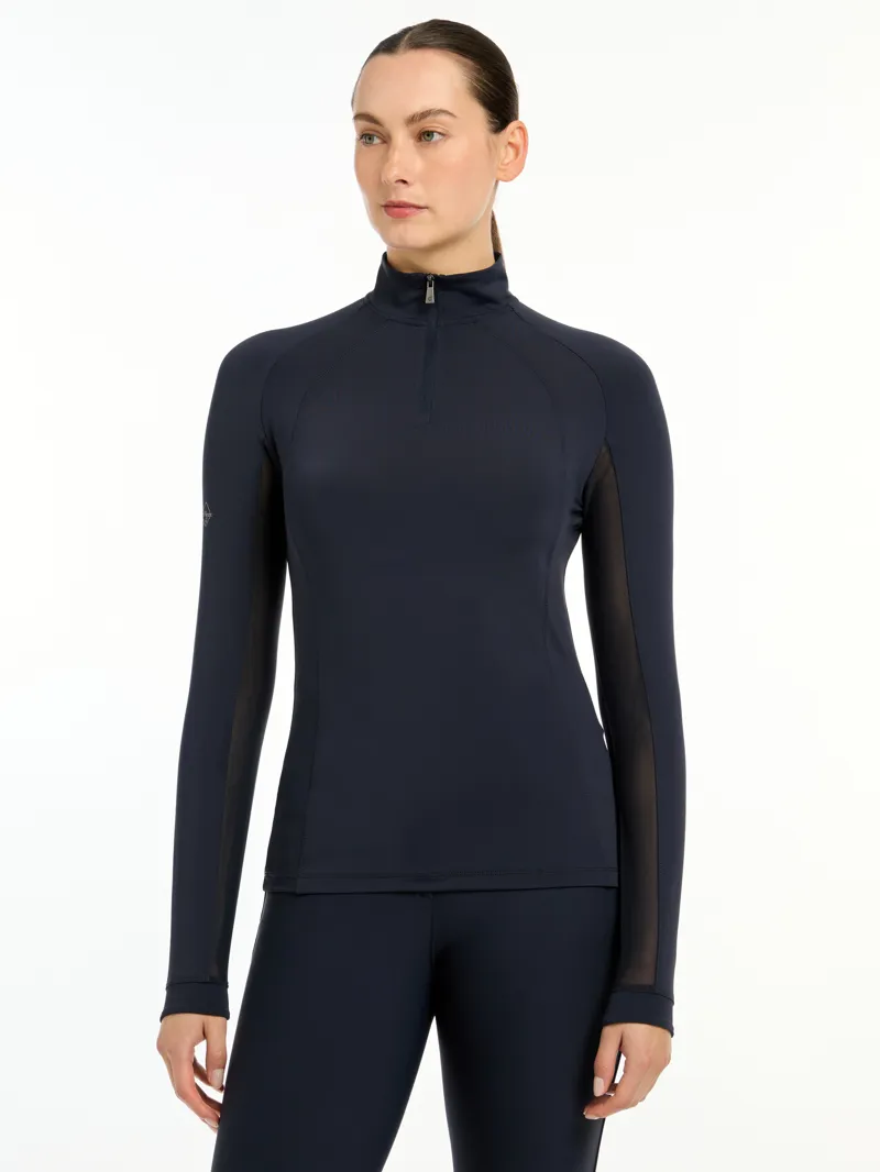 LeMieux Halle Lightweight Base Layer Navy-1
