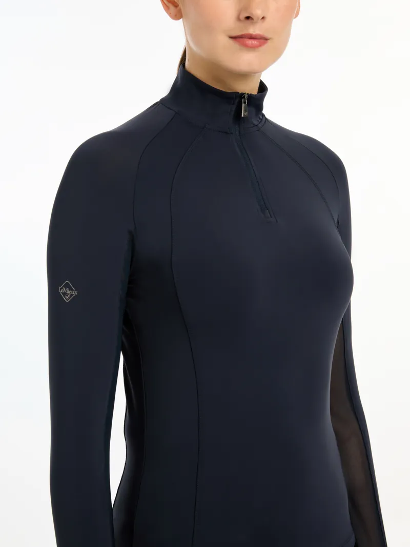 LeMieux Halle Lightweight Base Layer Navy-4