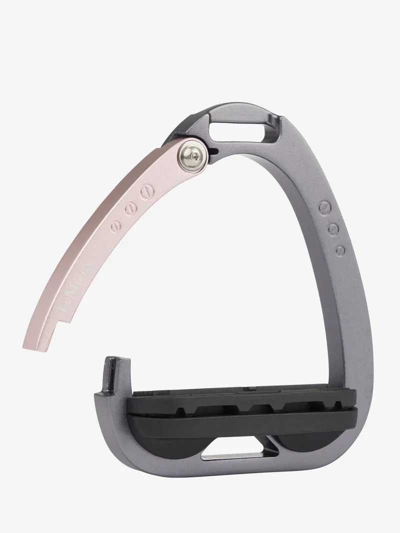 LeMieux Junior Vector Balance Stirrups Rose Gold-1
