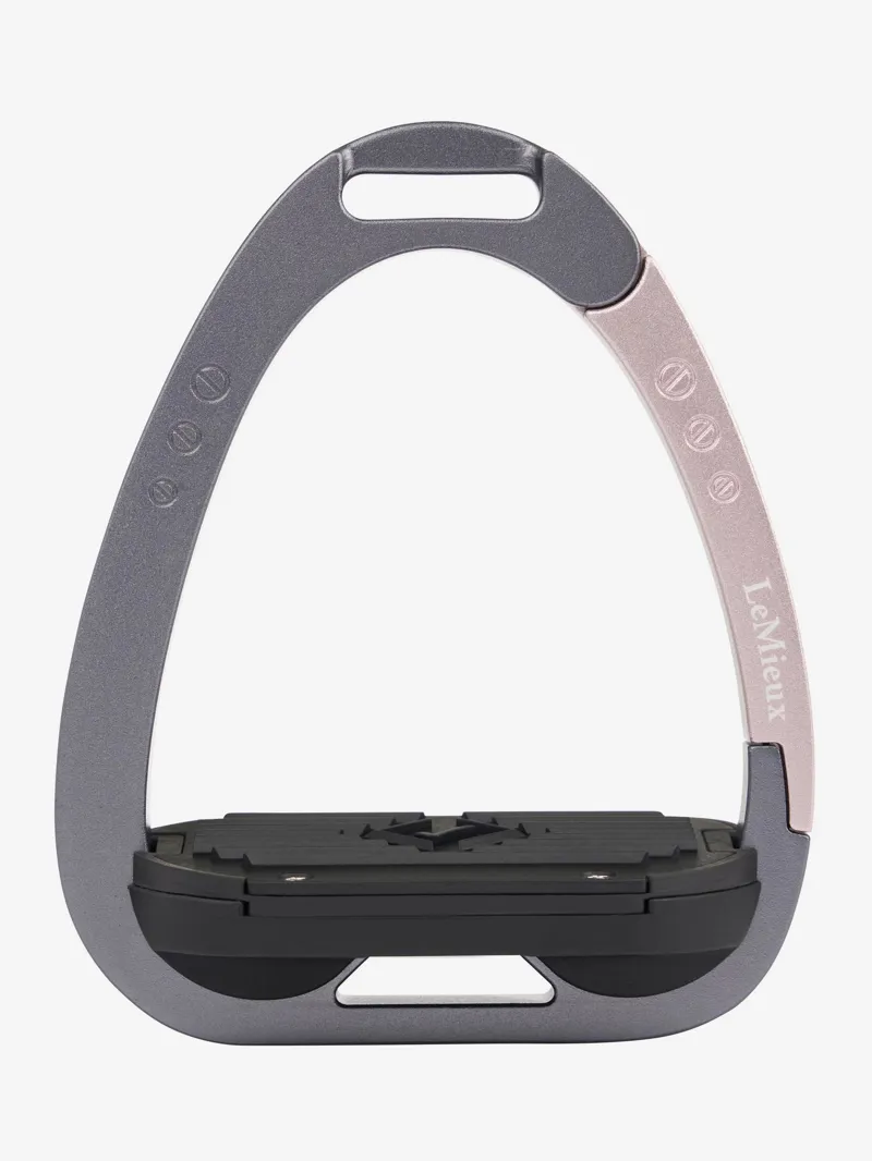 LeMieux Junior Vector Balance Stirrups Rose Gold-3