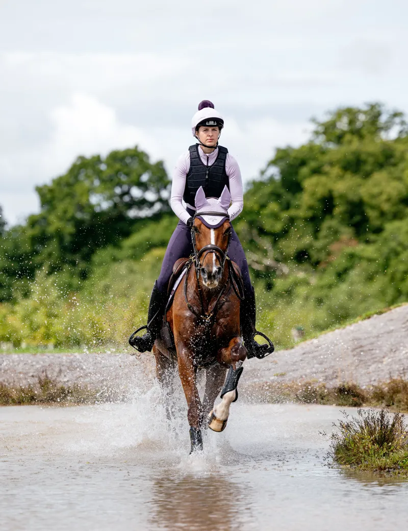 LeMieux Classic Fly Hood Lilac-1