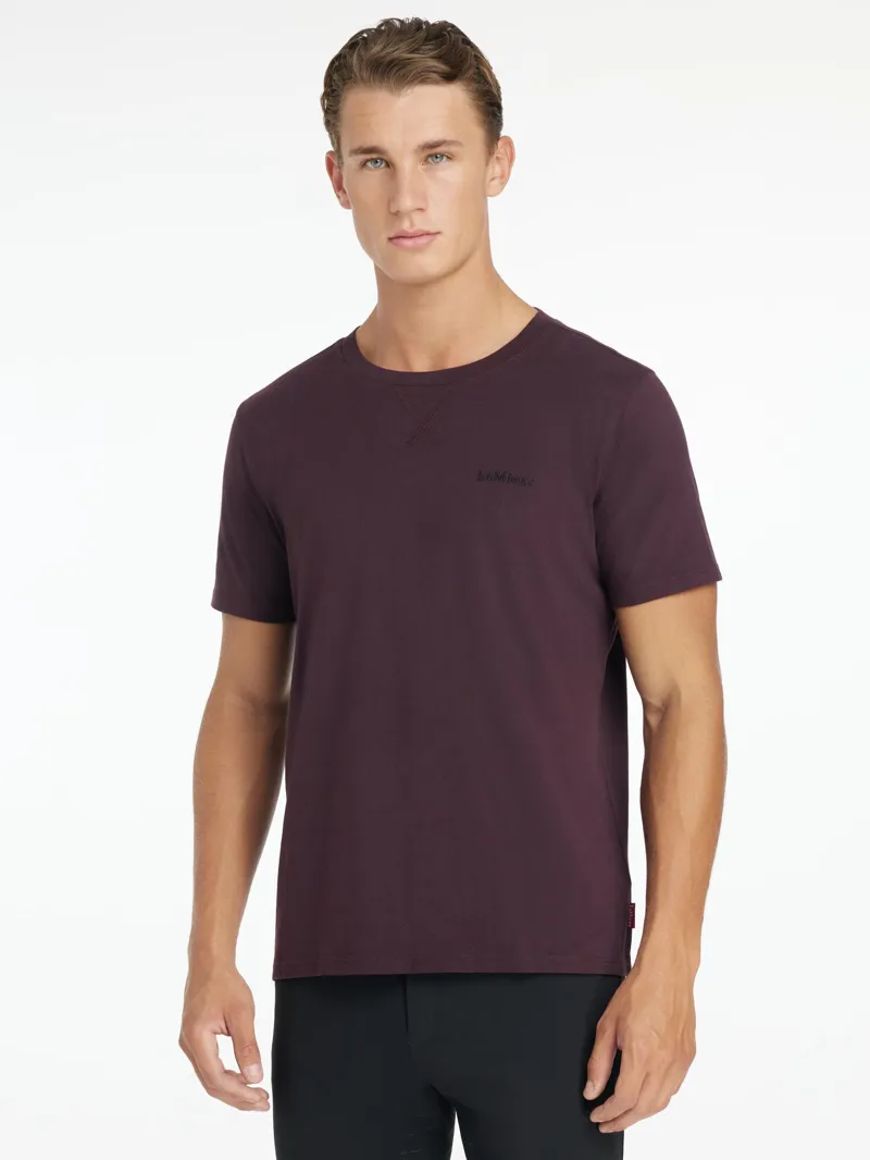 LeMieux Mens T-Shirt Damson-1