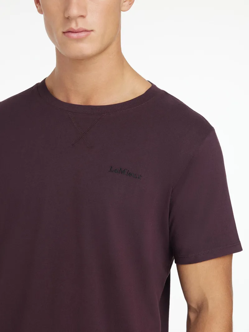 LeMieux Mens T-Shirt Damson-2