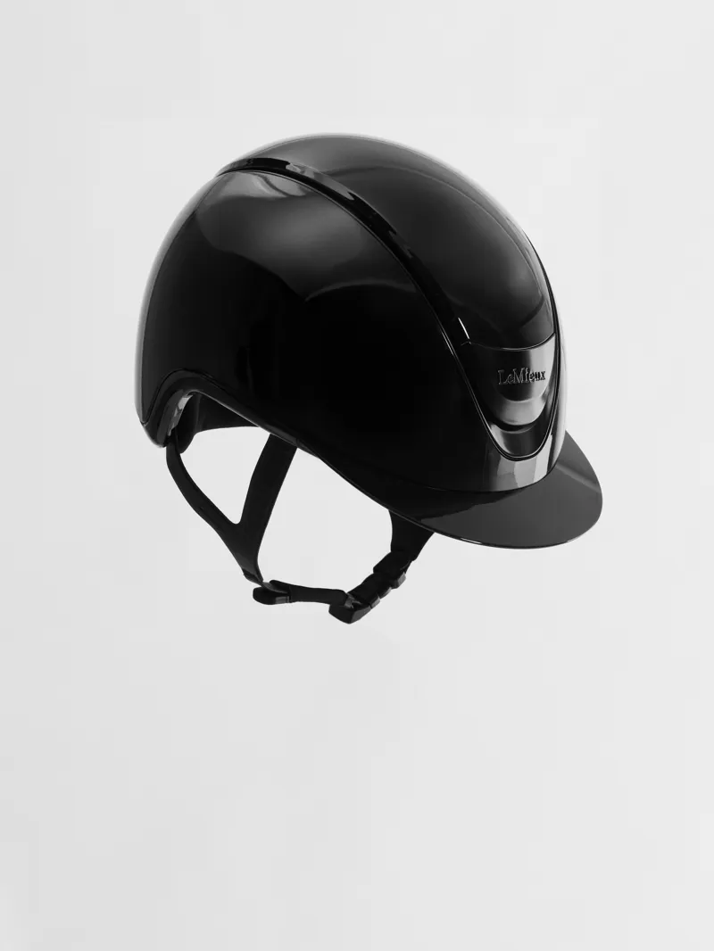 LeMieux Verv Competition Helmet Gloss Black