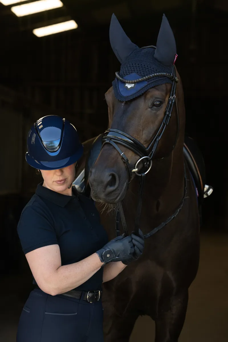 LeMieux Verv Competition Helmet Gloss Navy