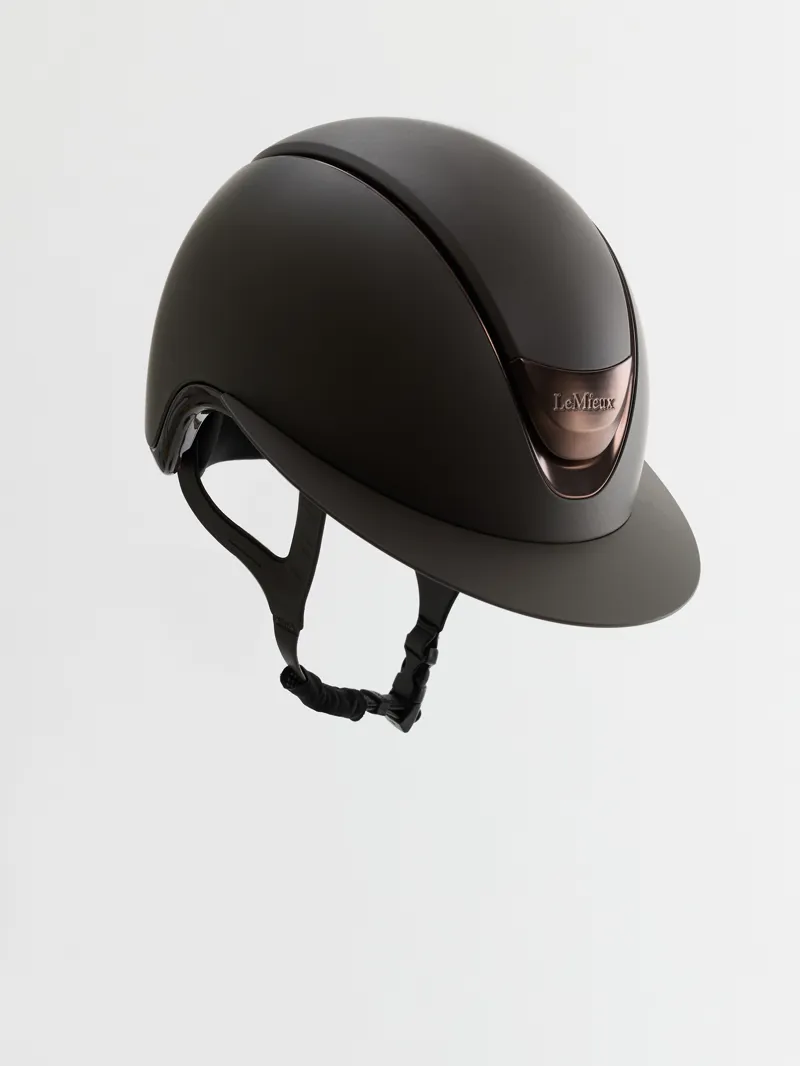 LeMieux Verv Competition Helmet Matte Brown-1