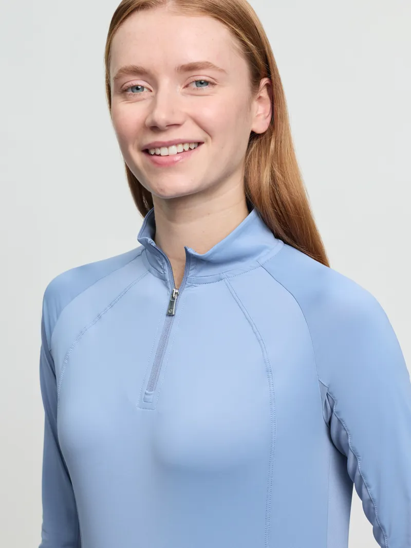 LeMieux Halle Lightweight Base Layer Powder Blue-4