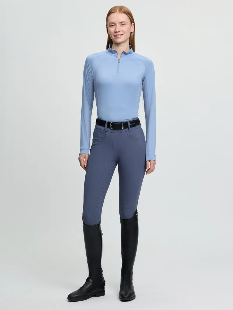 LeMieux Halle Lightweight Base Layer Powder Blue-3