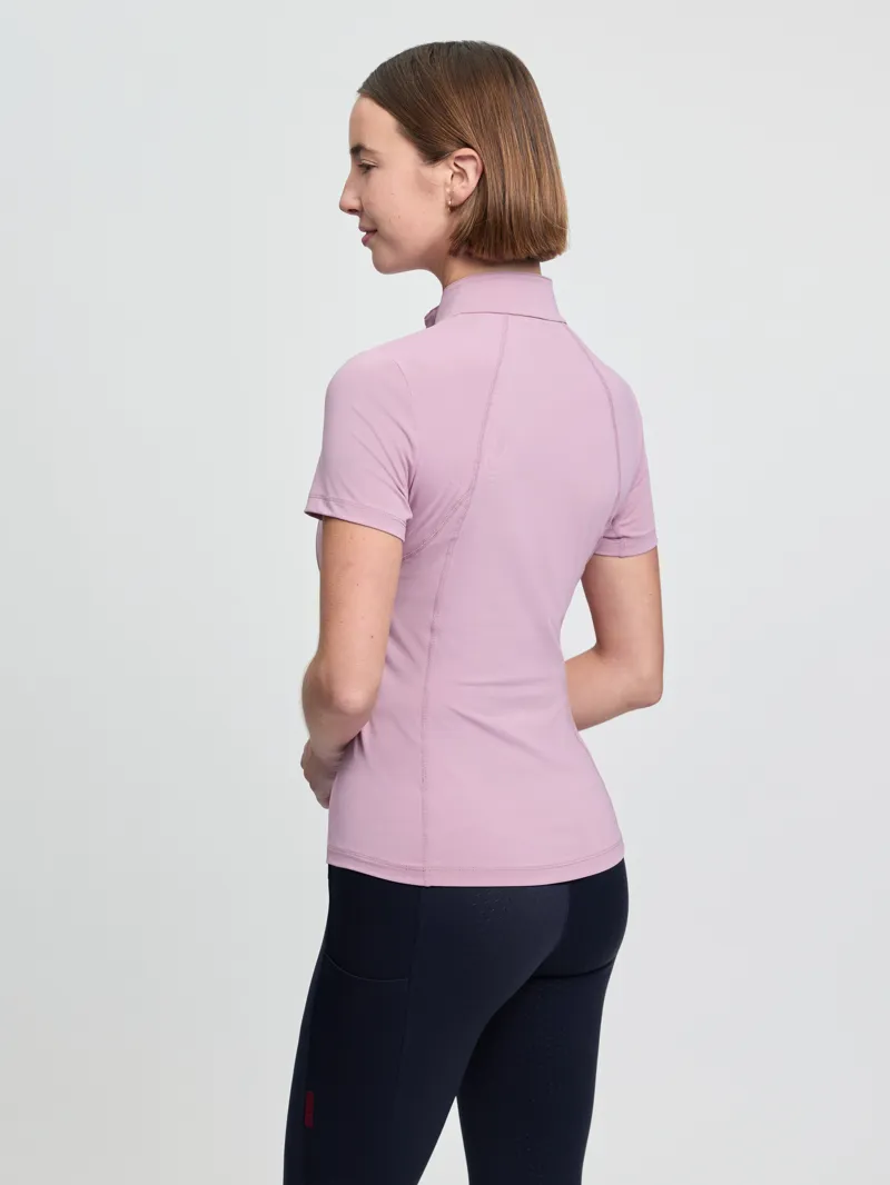 LeMieux Classique Short Sleeeve Base Layer Fondant-2