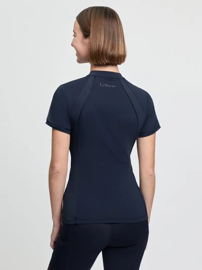 LeMieux Lisa Mesh Base Layer Navy-2
