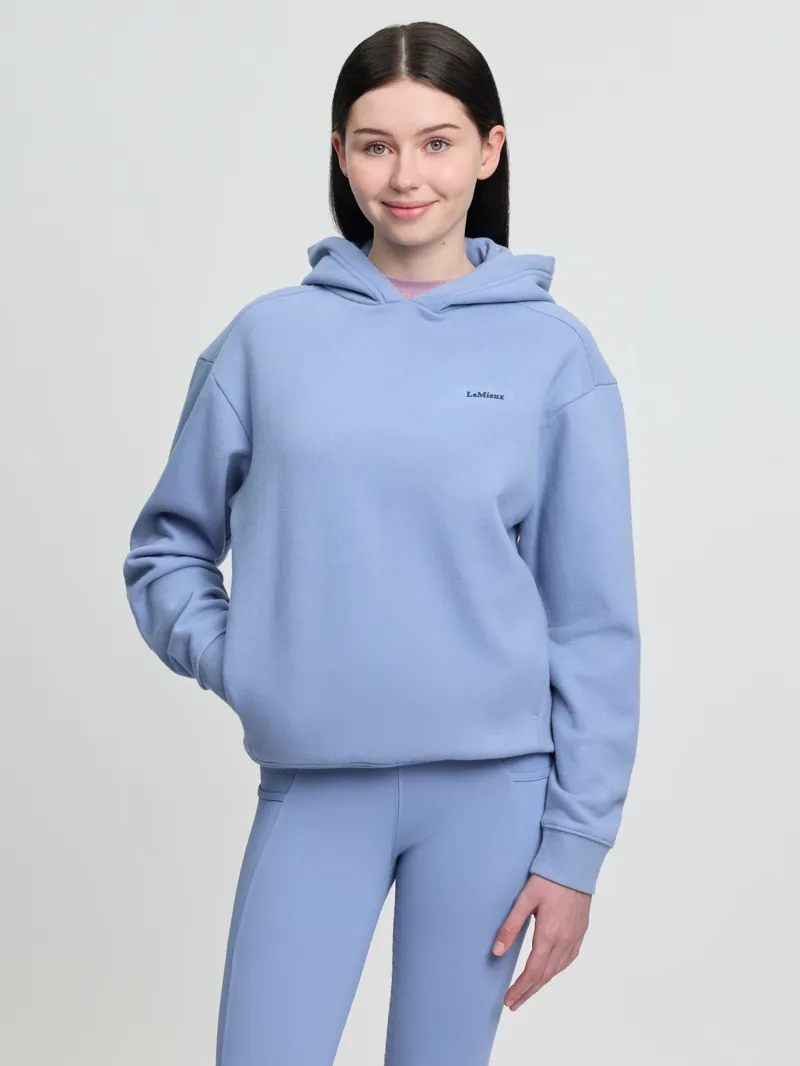 LeMieux Young Rider Sia Hoodie Powder Blue-2