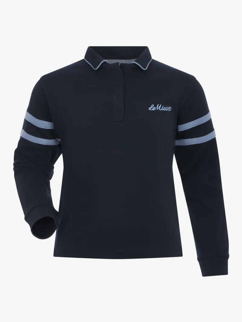 LeMieux Mini Robbie Rugby Shirt Navy