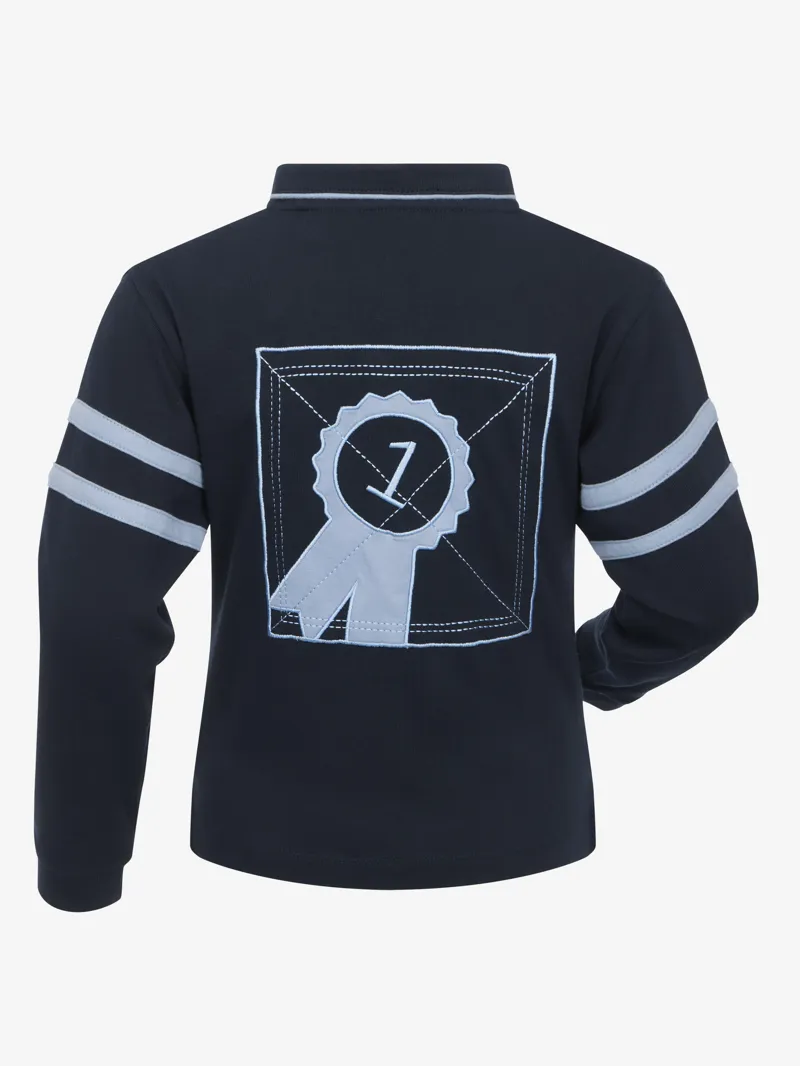 LeMieux Mini Robbie Rugby Shirt Navy-1