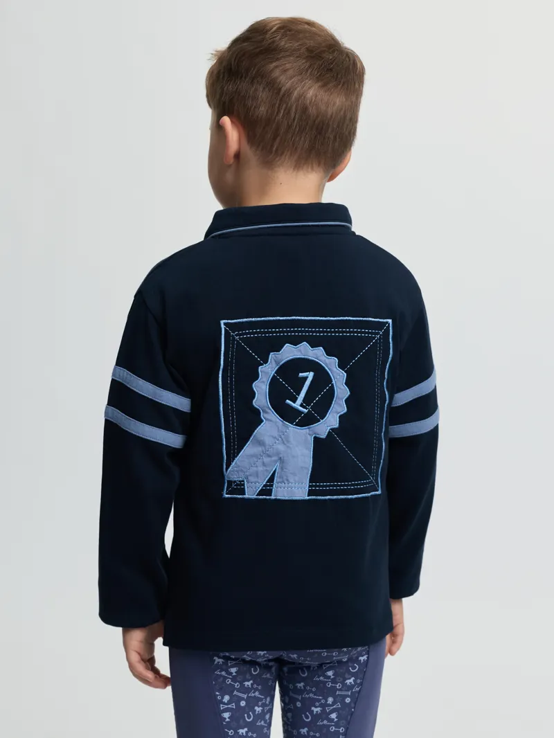 LeMieux Mini Robbie Rugby Shirt Navy-3