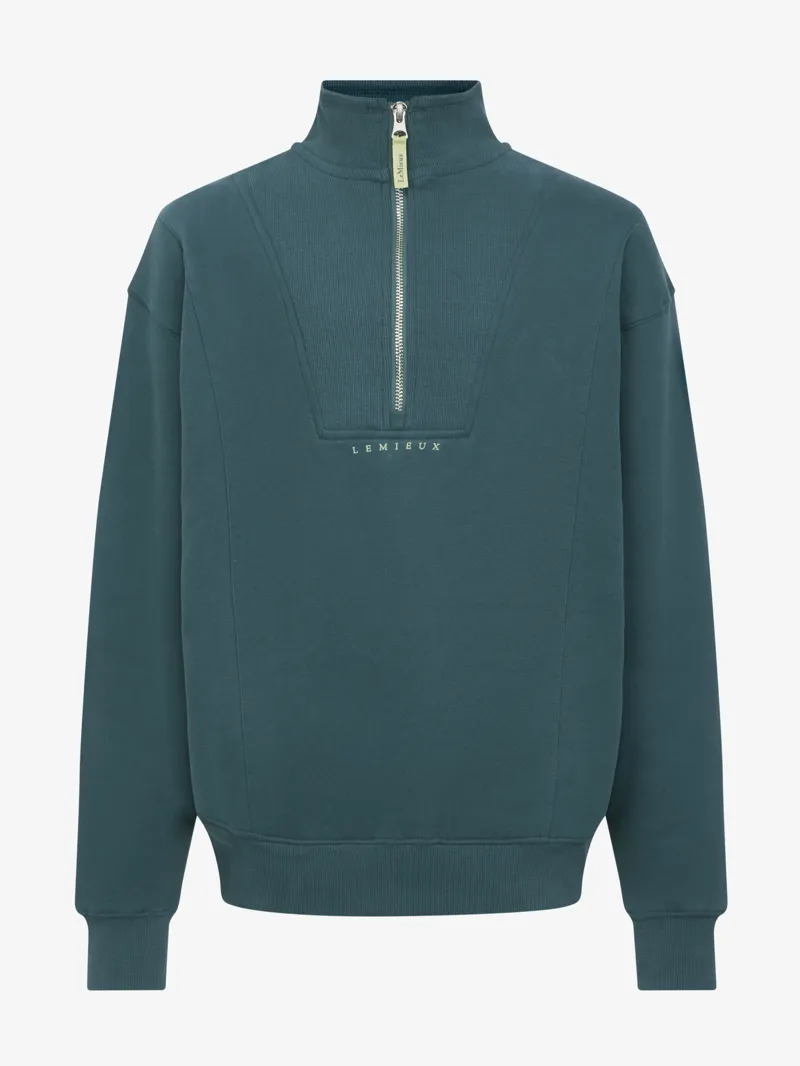 LeMieux Young Rider Vianne Quarter Zip Jungle