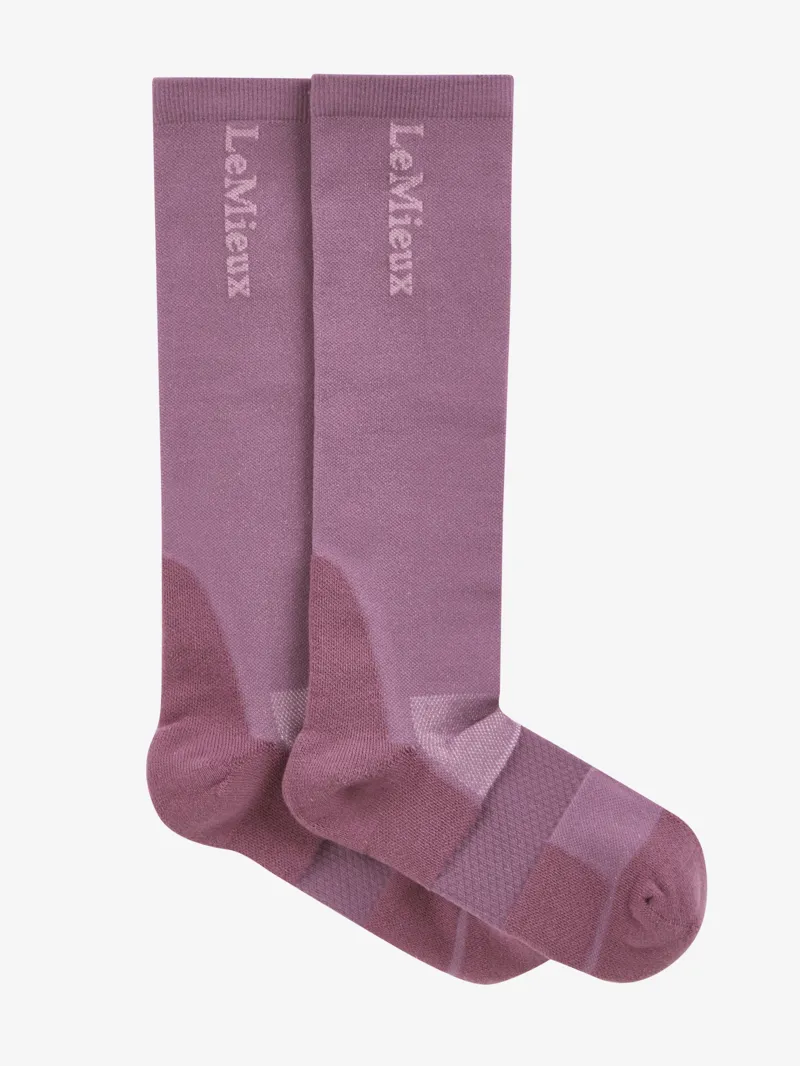 LeMieux Performance Socks Mallow-1