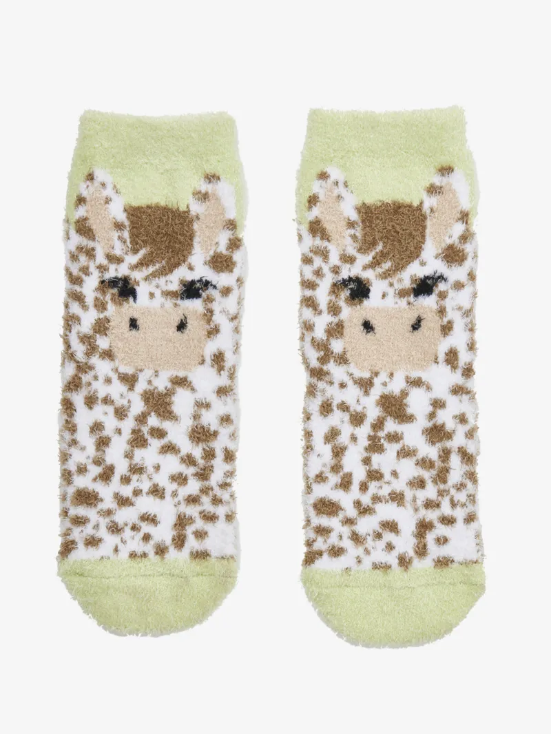 LeMieux Mini Fluffy Character Socks Montana
