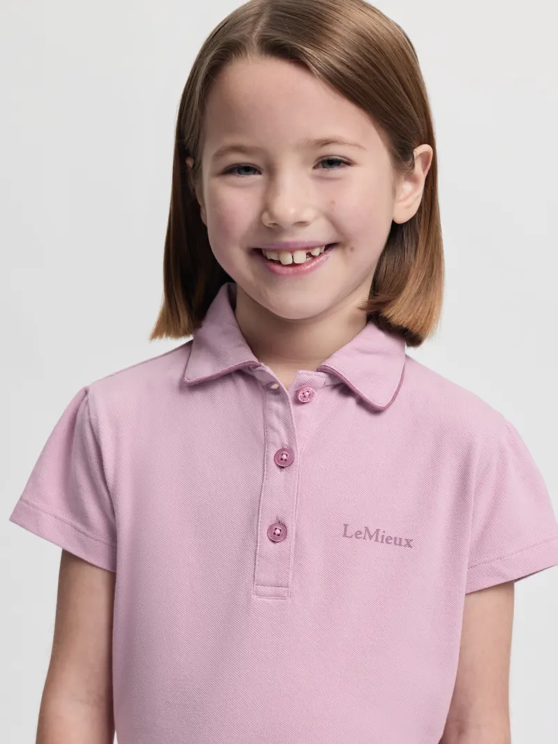 LeMieux Mini Polo Shirt Fondant-4