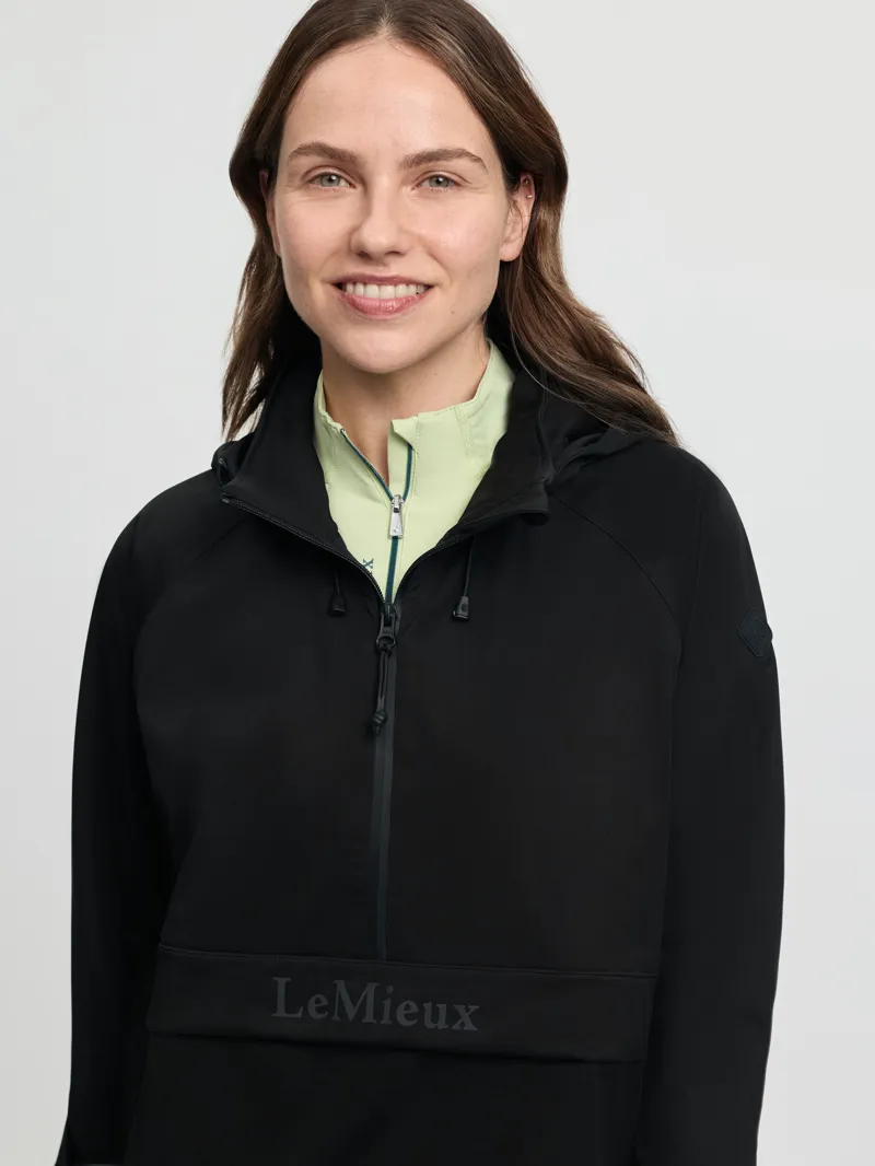 LeMieux Perri Half Zip Waterproof Jacket Black-1