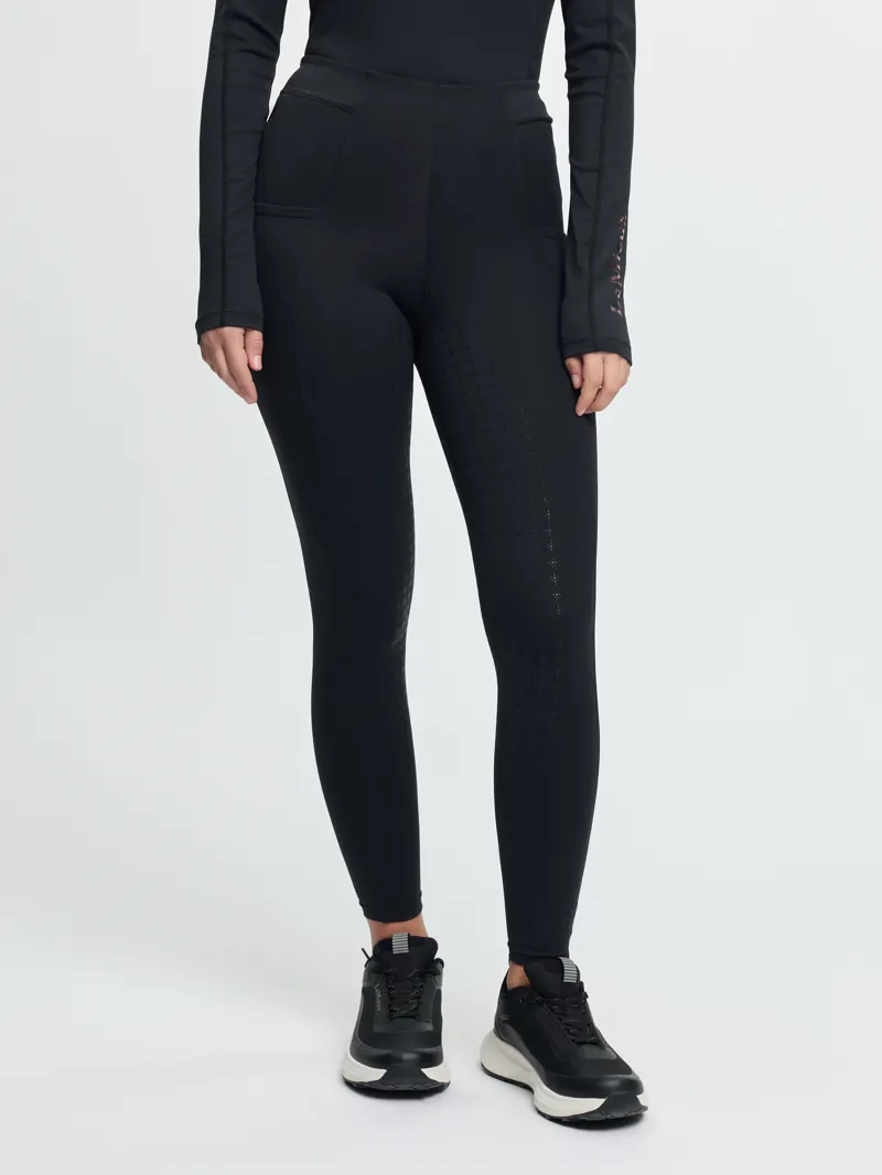 LeMieux Young Rider Sparkle Orla Pull On Black-1