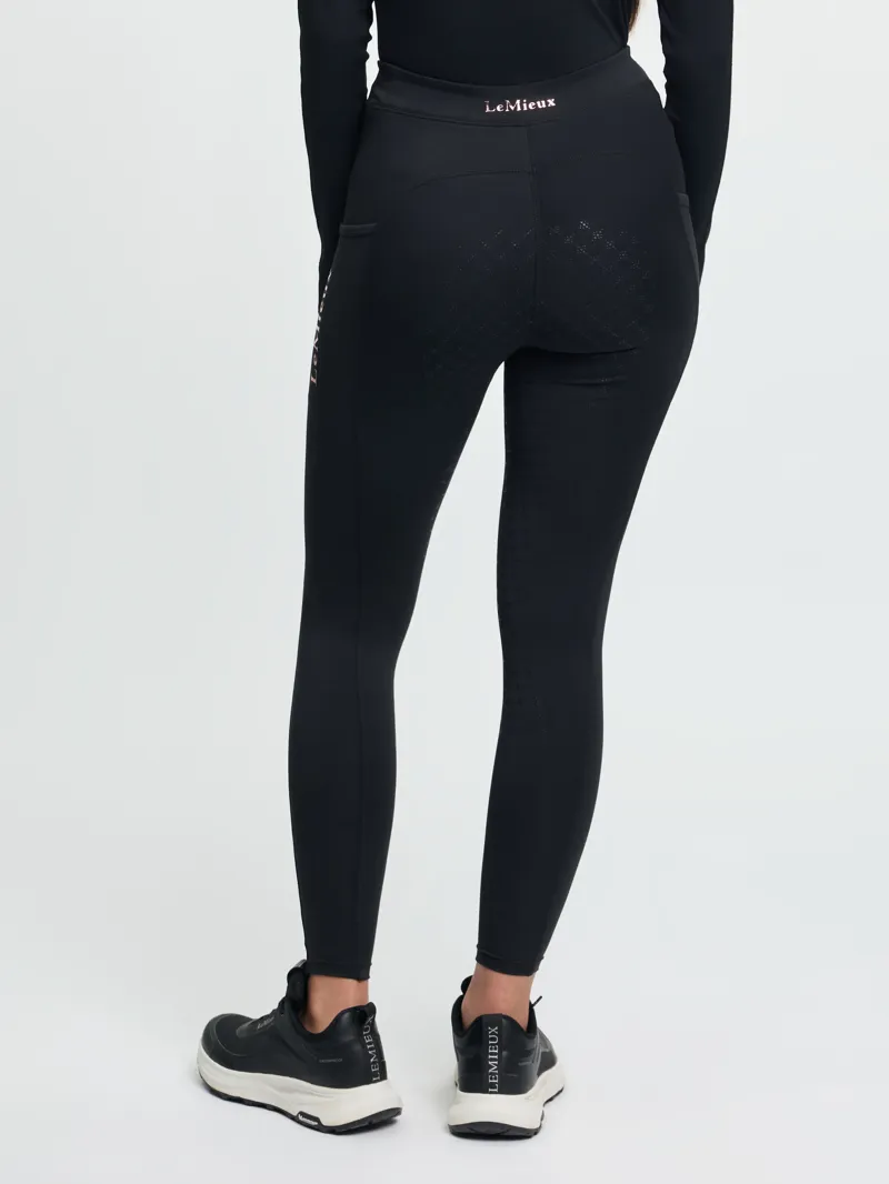 LeMieux Young Rider Sparkle Orla Pull On Black-2